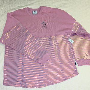Disneyland sequined spirit jersey longsleeve sweater